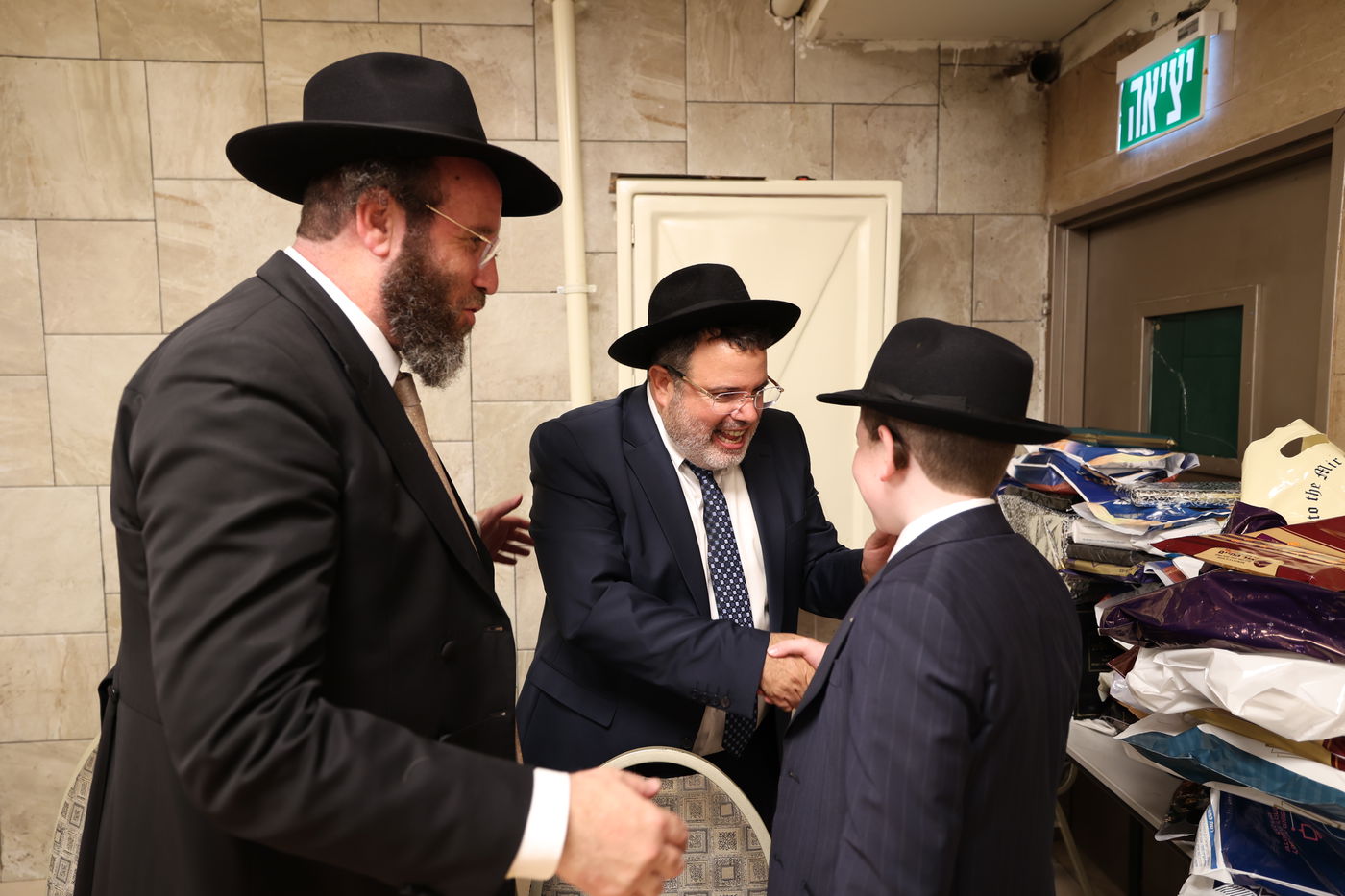 שמחת בר המצוה לנכד הגאון רבי אליעזר דינר