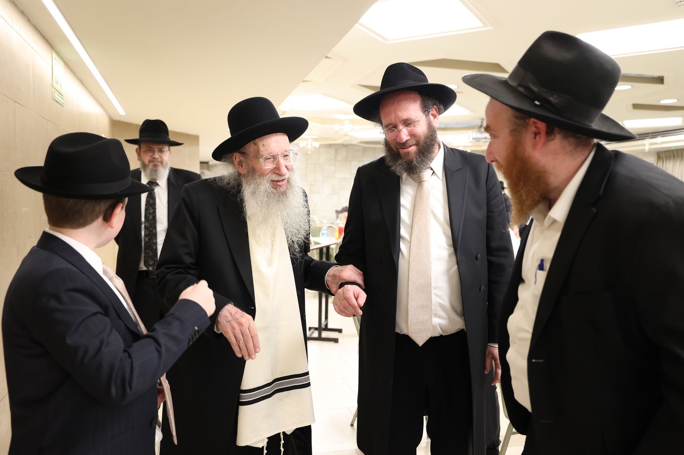 שמחת בר המצוה לנכד הגאון רבי אליעזר דינר