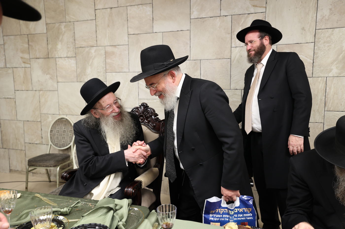 שמחת בר המצוה לנכד הגאון רבי אליעזר דינר