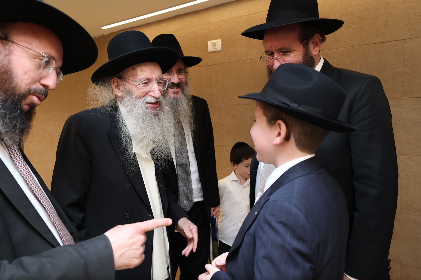 שמחת בר המצוה לנכד הגאון רבי אליעזר דינר