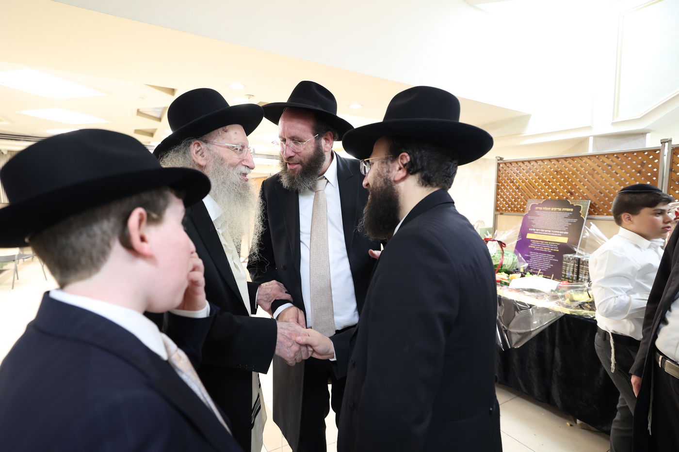 שמחת בר המצוה לנכד הגאון רבי אליעזר דינר