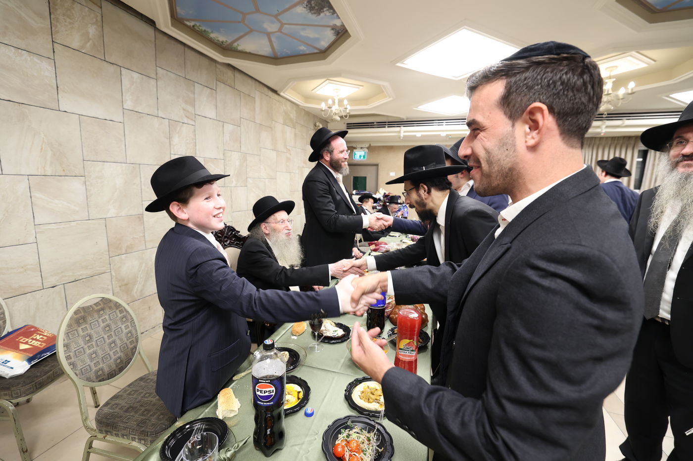 שמחת בר המצוה לנכד הגאון רבי אליעזר דינר