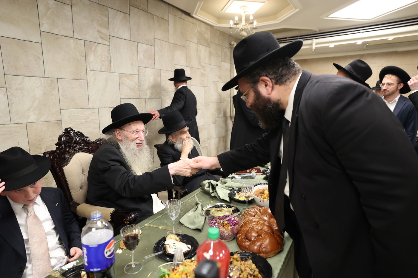 שמחת בר המצוה לנכד הגאון רבי אליעזר דינר