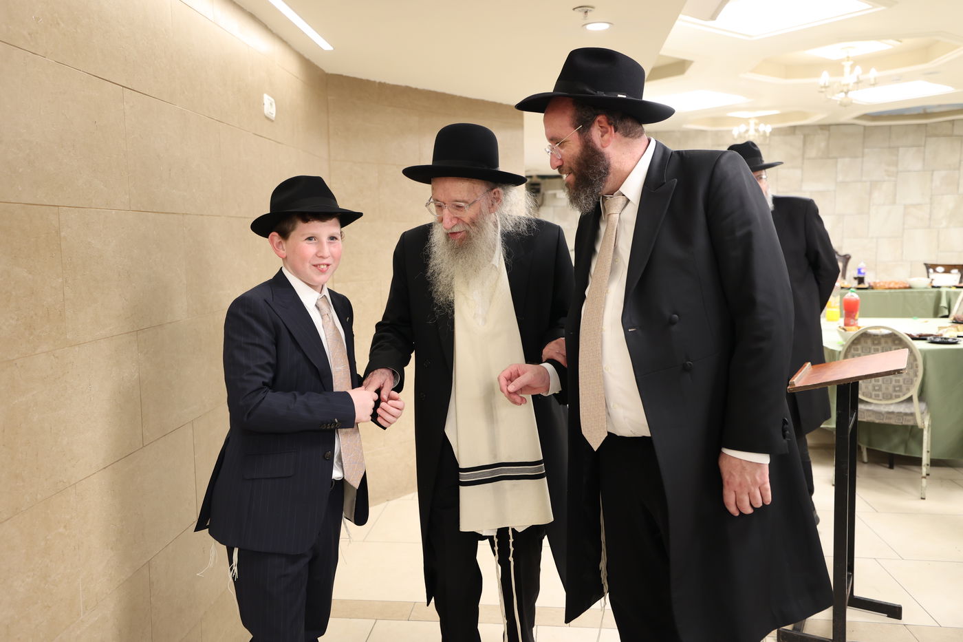 שמחת בר המצוה לנכד הגאון רבי אליעזר דינר