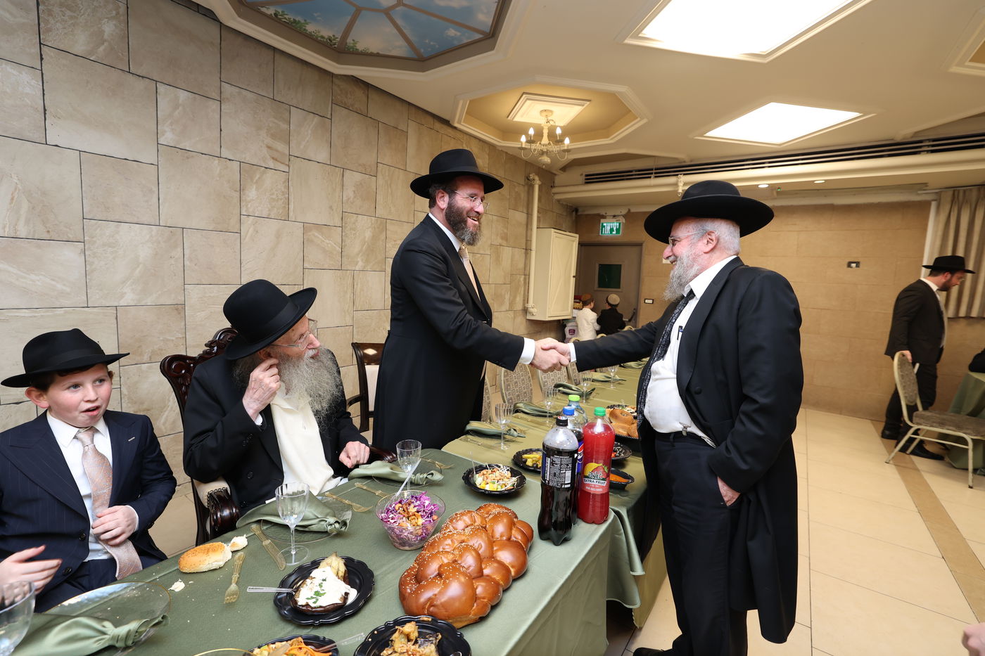 שמחת בר המצוה לנכד הגאון רבי אליעזר דינר