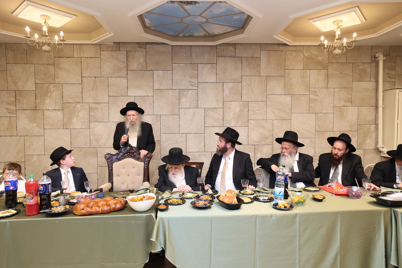 שמחת בר המצוה לנכד הגאון רבי אליעזר דינר