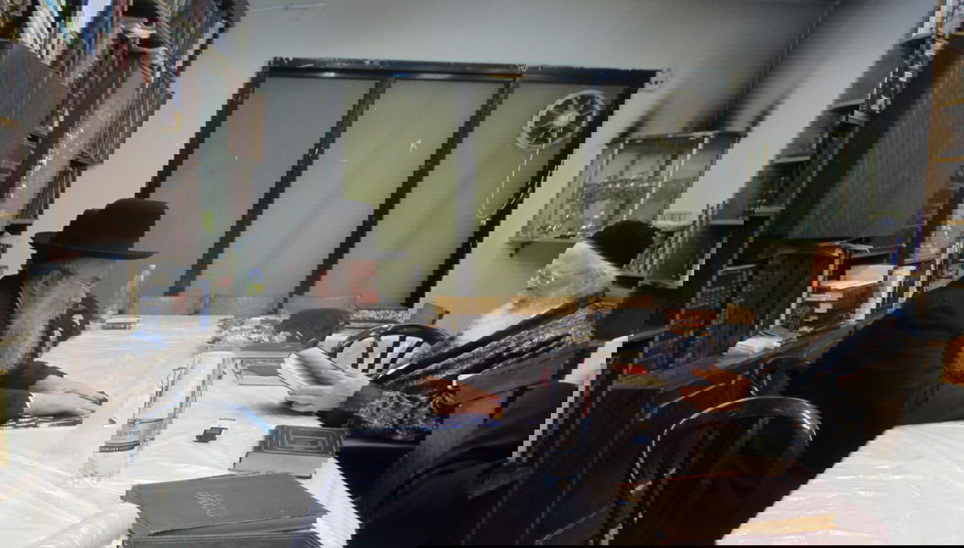 ביקור חולים אצל ה'שושנת יעקב' הגאון רבי יעקב הלוי גרנדש