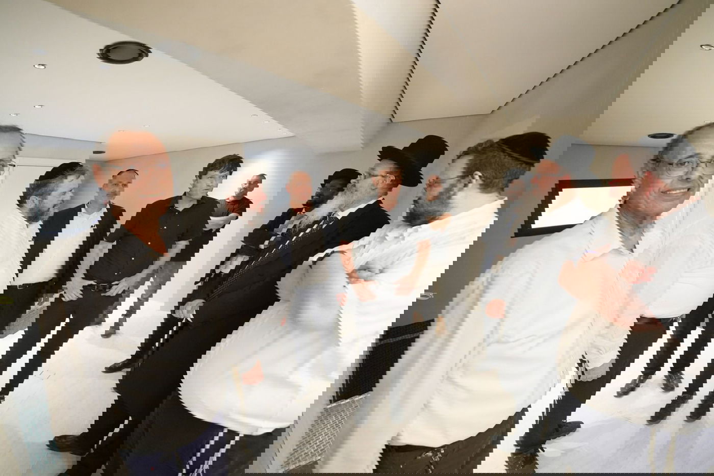 חנוכת המקווה בפתח תקווה על שמו של מנהיג 'בני תורה' הגר"א דויטש זצ"ל