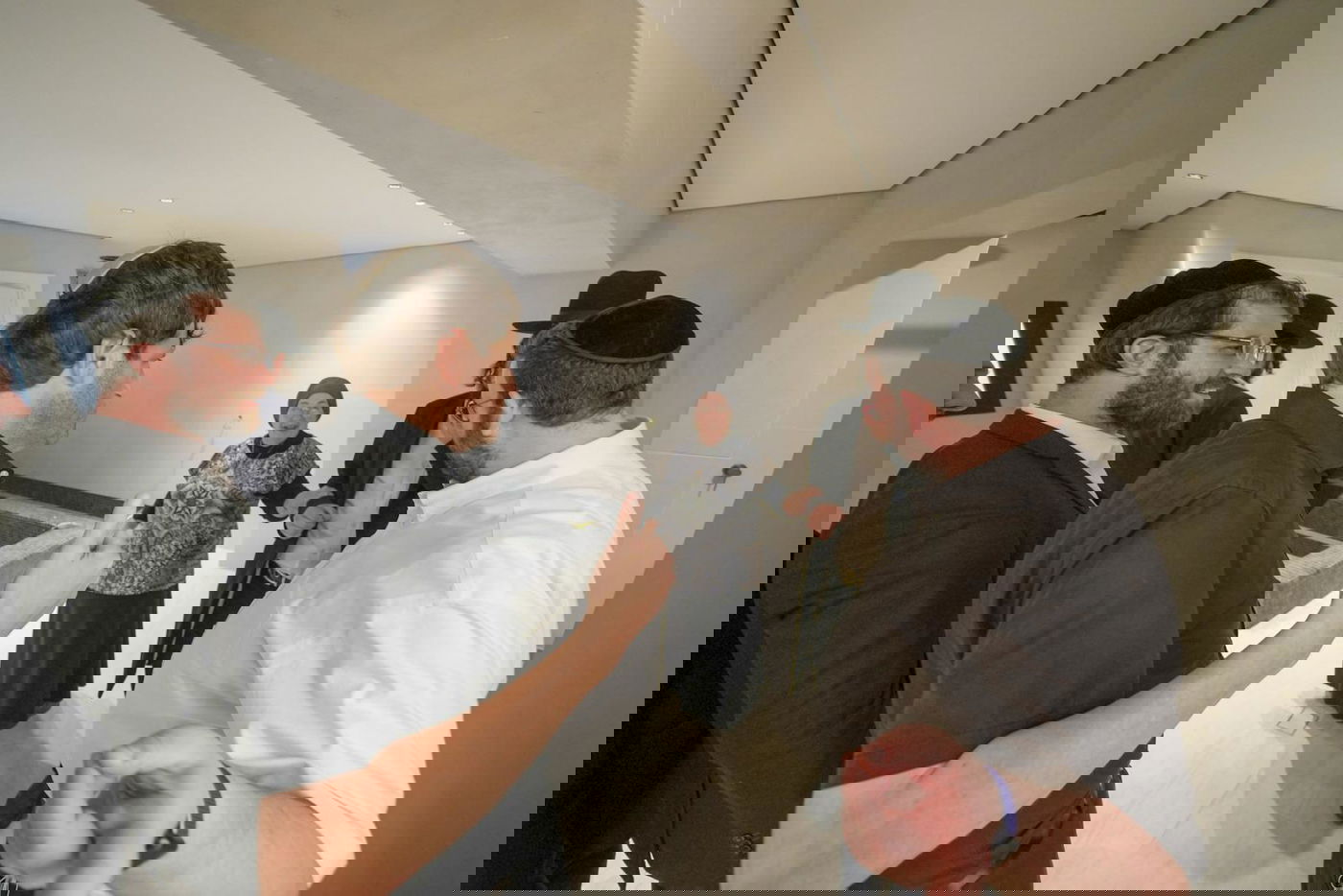 חנוכת המקווה בפתח תקווה על שמו של מנהיג 'בני תורה' הגר"א דויטש זצ"ל