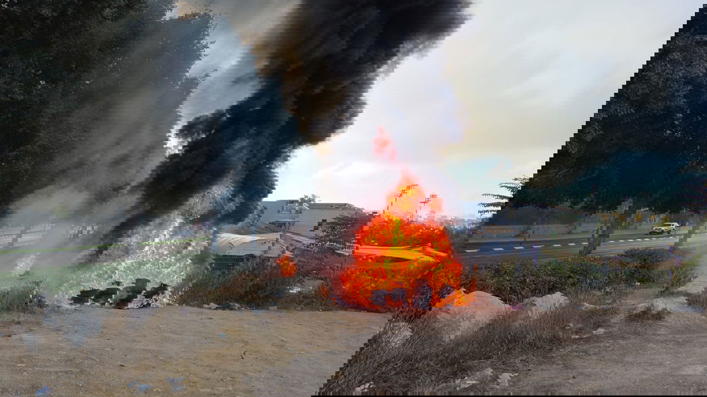 תיעוד מאירועי הבוקר