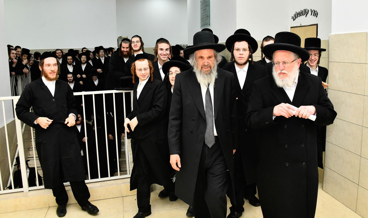 הגאון רבי דוד כהן בשיחת חיזוק בישיבת באבוב