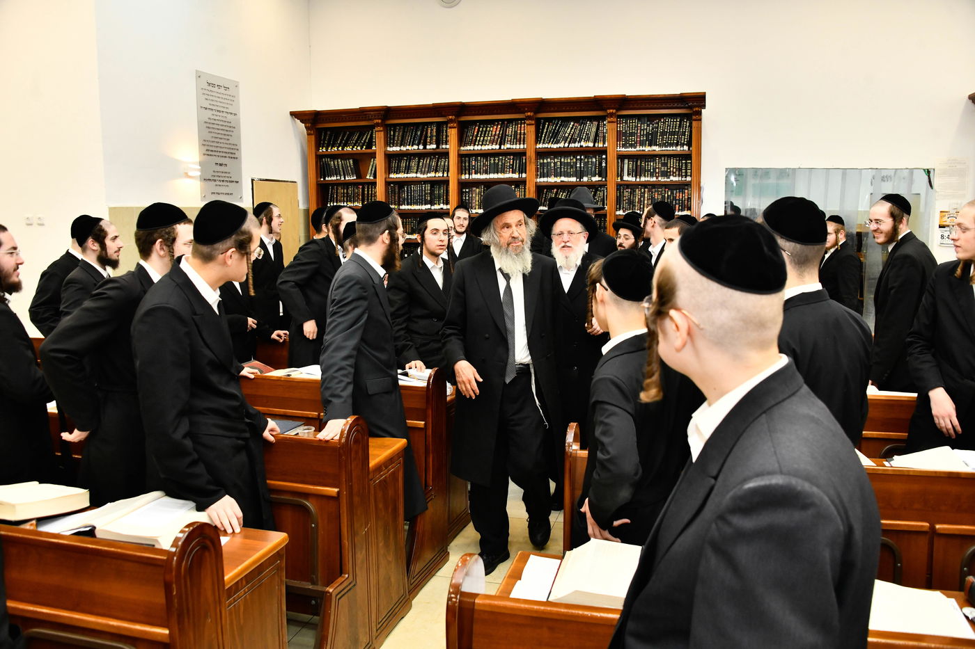 הגאון רבי דוד כהן בשיחת חיזוק בישיבת באבוב