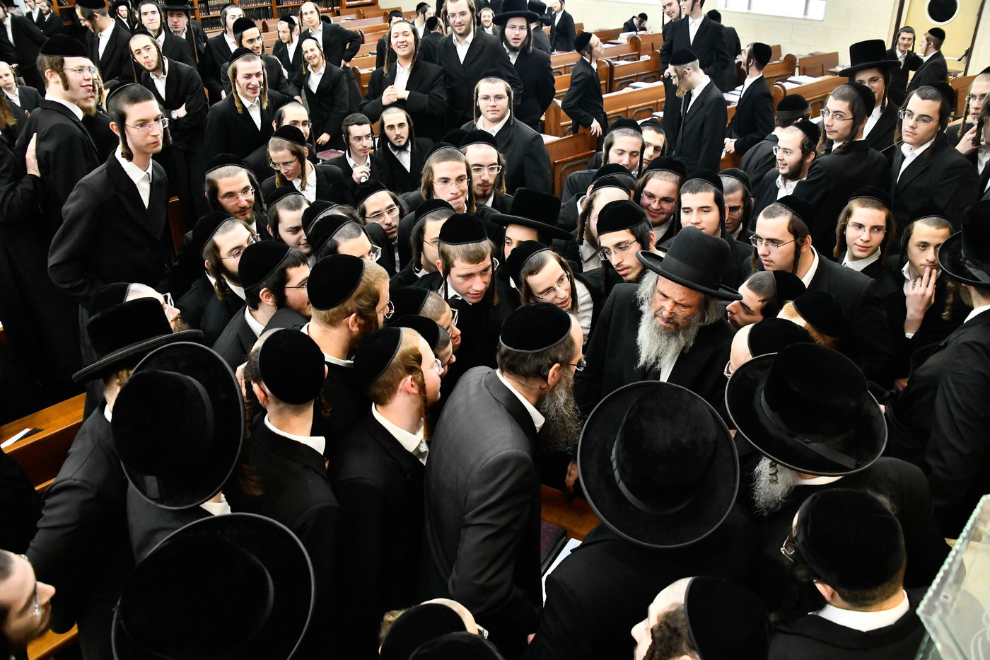 הגאון רבי דוד כהן בשיחת חיזוק בישיבת באבוב