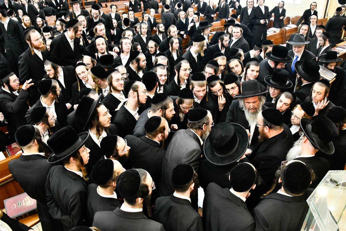 הגאון רבי דוד כהן בשיחת חיזוק בישיבת באבוב