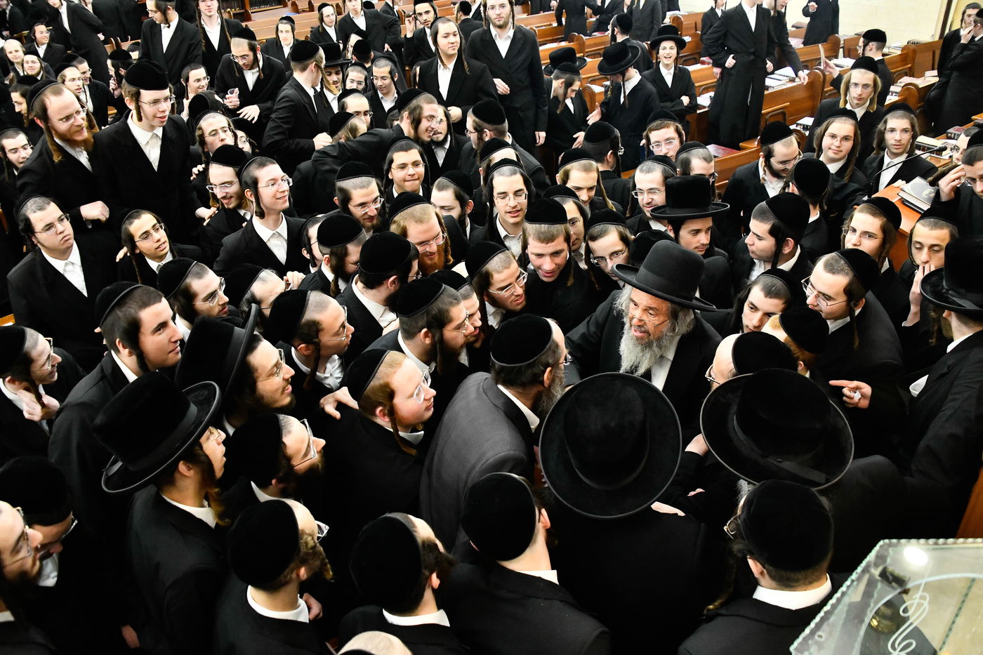 הגאון רבי דוד כהן בשיחת חיזוק בישיבת באבוב