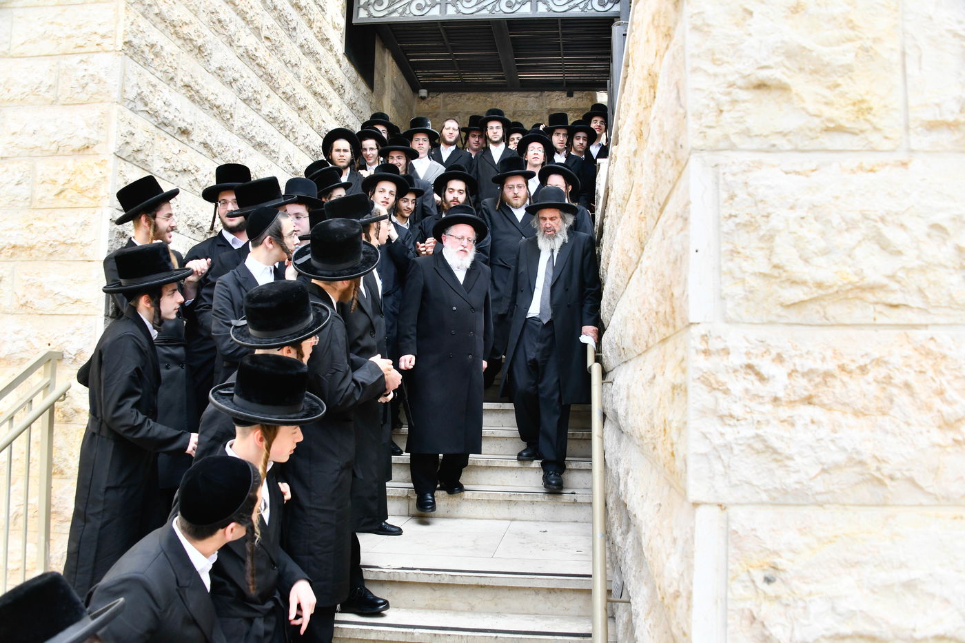 הגאון רבי דוד כהן בשיחת חיזוק בישיבת באבוב