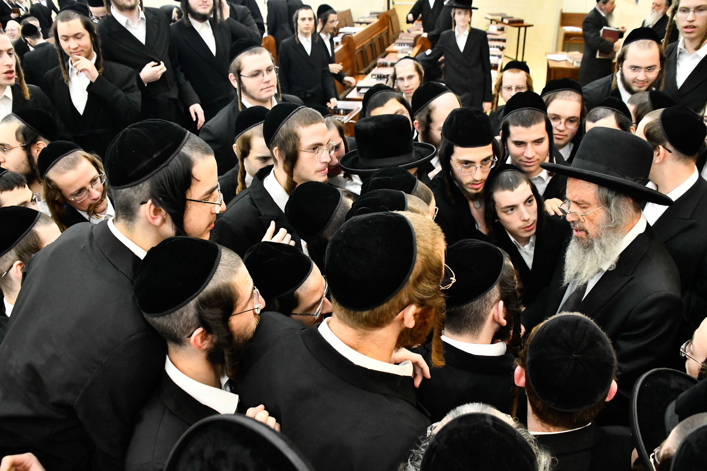 הגאון רבי דוד כהן בשיחת חיזוק בישיבת באבוב