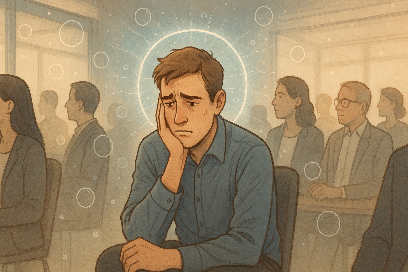 התחושה היא שכולם רואים את מה שמתחולל בתוכנו