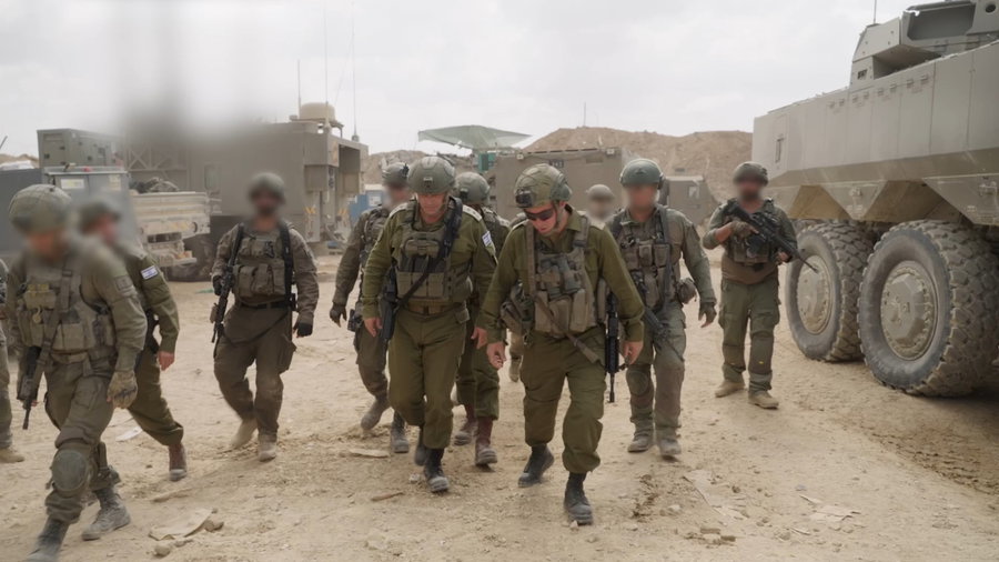 הרמטכ"ל בעזה, רגע לפני היציאה לכיבוש הרצועה