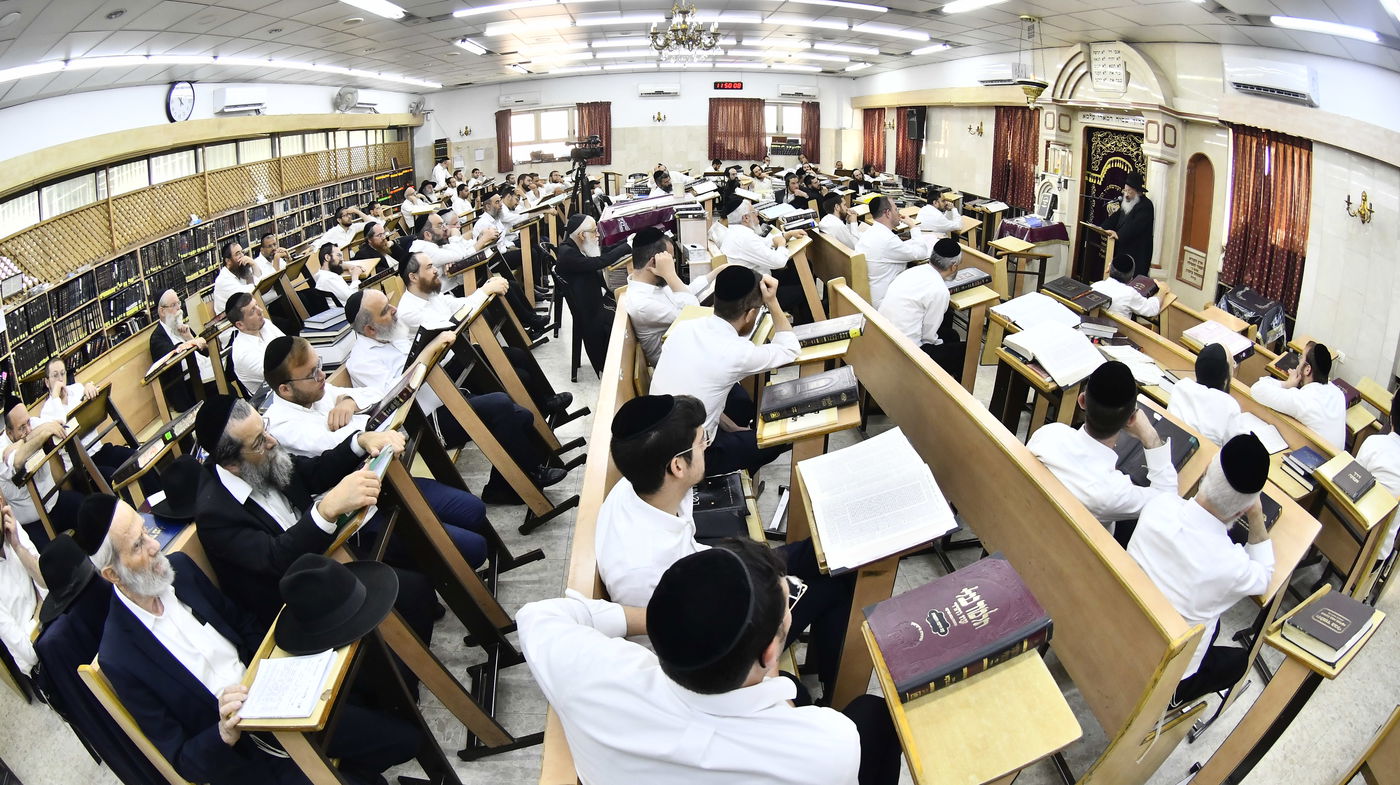 עצרת הספד על הגאון רבי אלטר דוד חיים שטרן זצ"ל