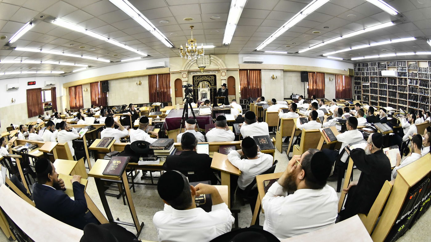 עצרת הספד על הגאון רבי אלטר דוד חיים שטרן זצ"ל