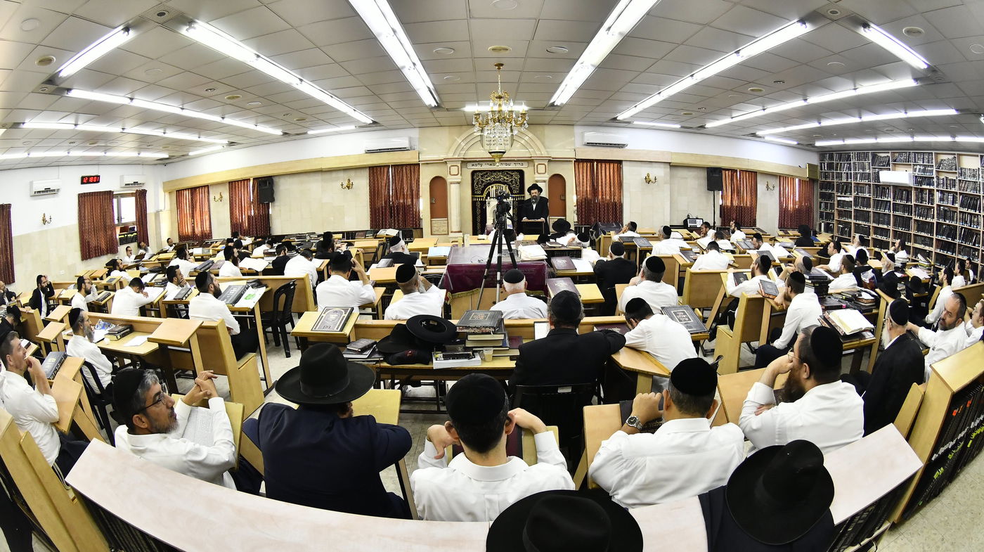 עצרת הספד על הגאון רבי אלטר דוד חיים שטרן זצ"ל