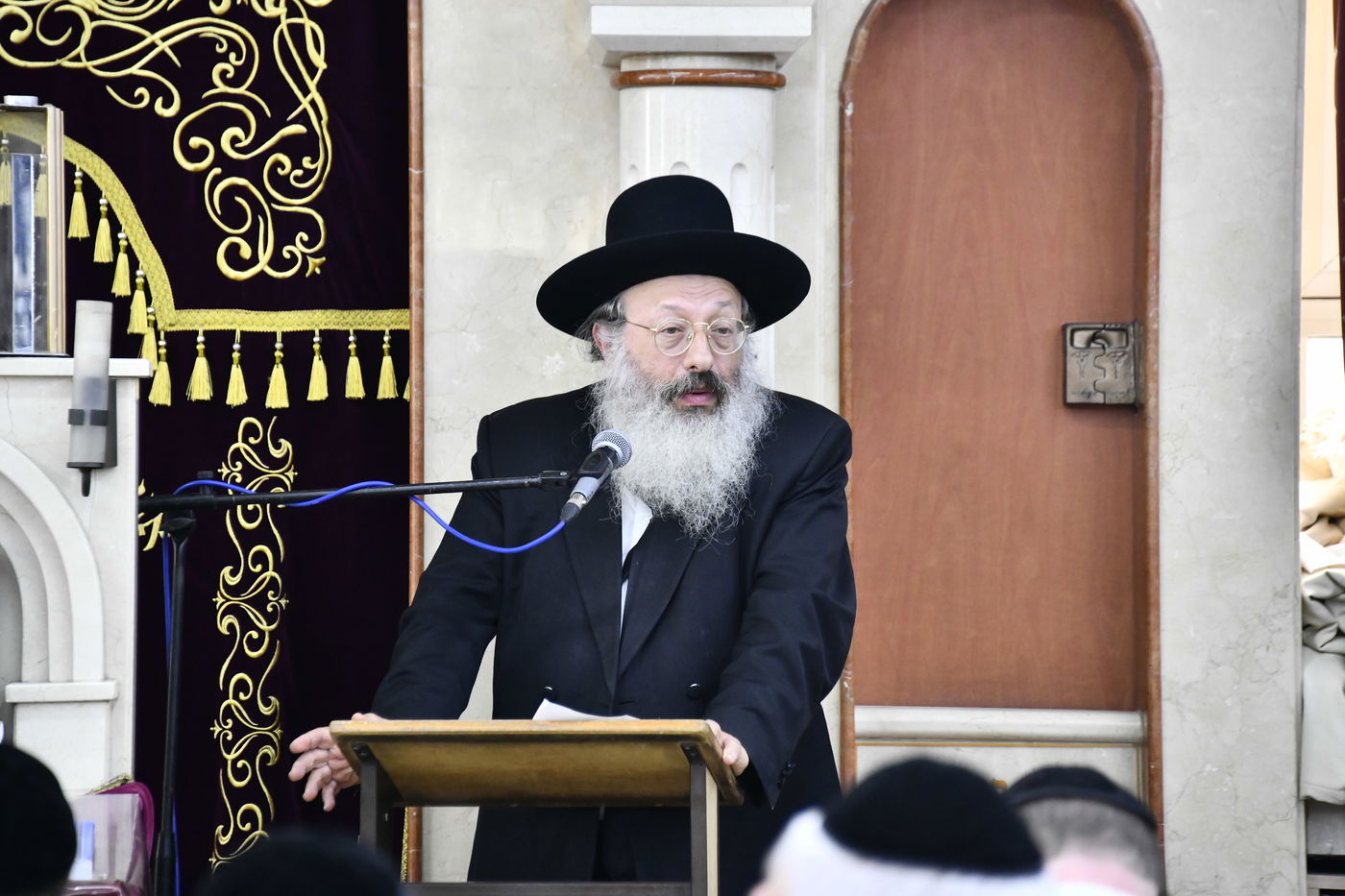 עצרת הספד על הגאון רבי אלטר דוד חיים שטרן זצ"ל