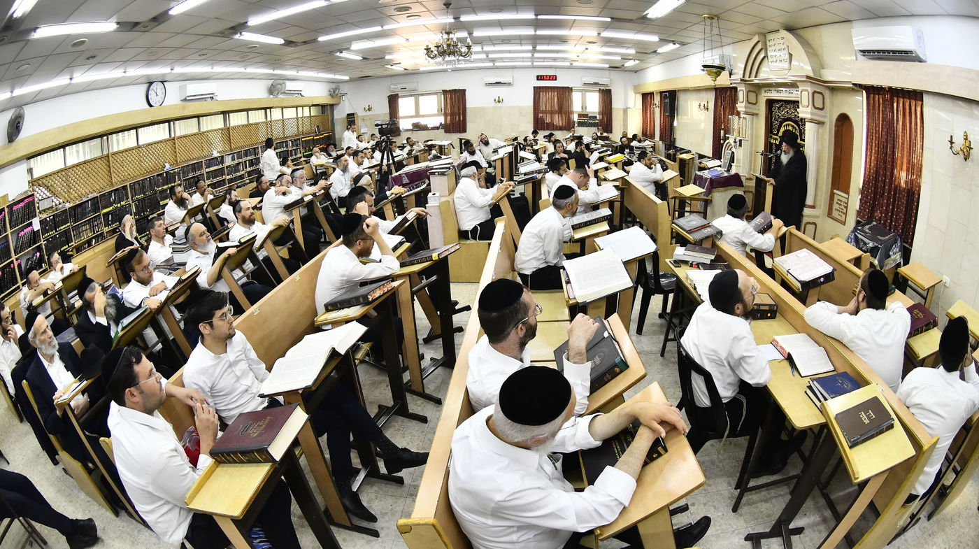 עצרת הספד על הגאון רבי אלטר דוד חיים שטרן זצ"ל