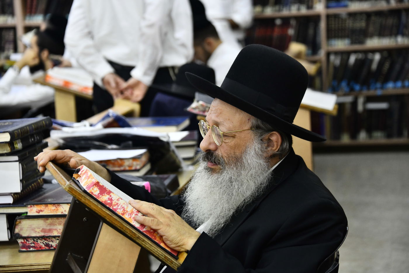 עצרת הספד על הגאון רבי אלטר דוד חיים שטרן זצ"ל