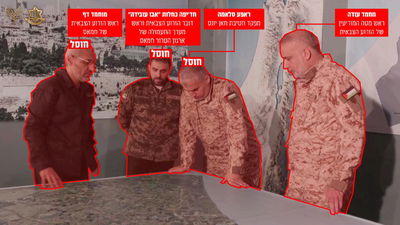 “רב הנסתר על הגלוי": תמונת ארבעת הבכירים מעזה מציתה סערה