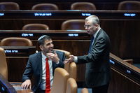 שר המשפטים לוין שקידם את ההצעה