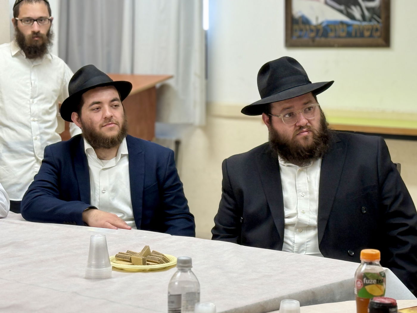 הגר"ק בר בביקור בישיבת 'תומכי תמימים ליובאוויטש' בקריות