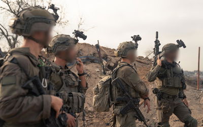 פעילות הלוחמים בעזה