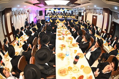 סיום מסכת גיטין בישיבת עטרת ראובן