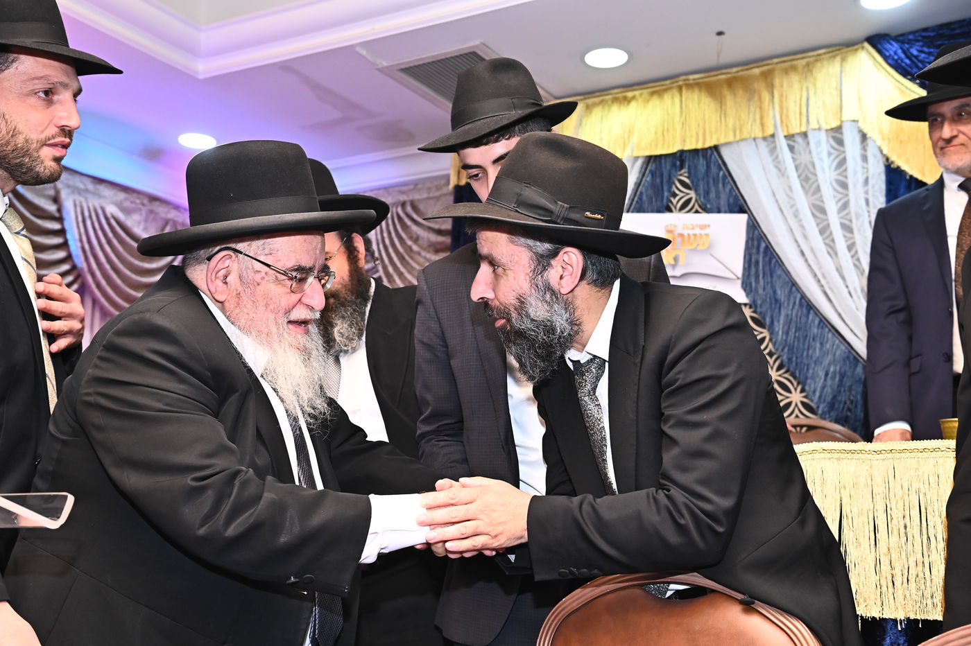 סיום מסכת גיטין בישיבת עטרת ראובן