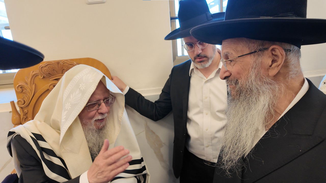 ברית לניני הגאון רבי יעקב הלל ולהגאון רבי יהושע ברכץ