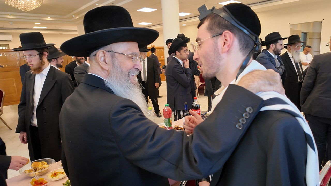 ברית לניני הגאון רבי יעקב הלל ולהגאון רבי יהושע ברכץ