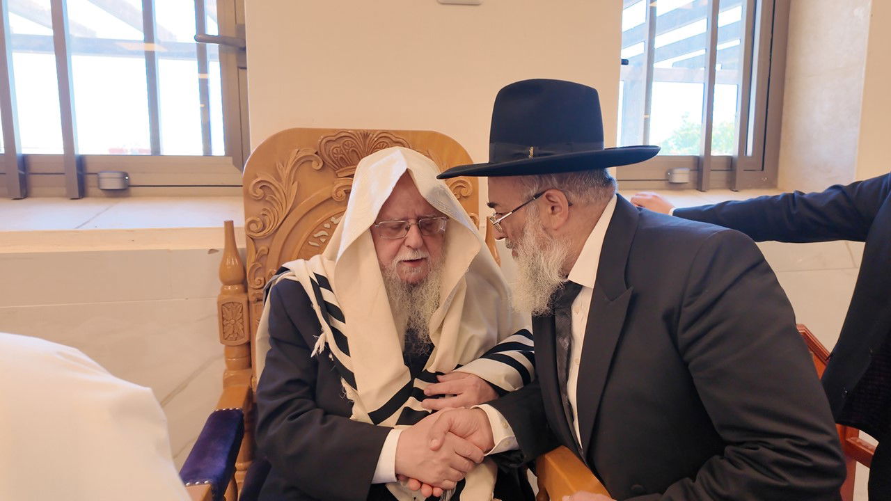 ברית לניני הגאון רבי יעקב הלל ולהגאון רבי יהושע ברכץ