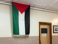 הדגל בבית הספר בברוקלין