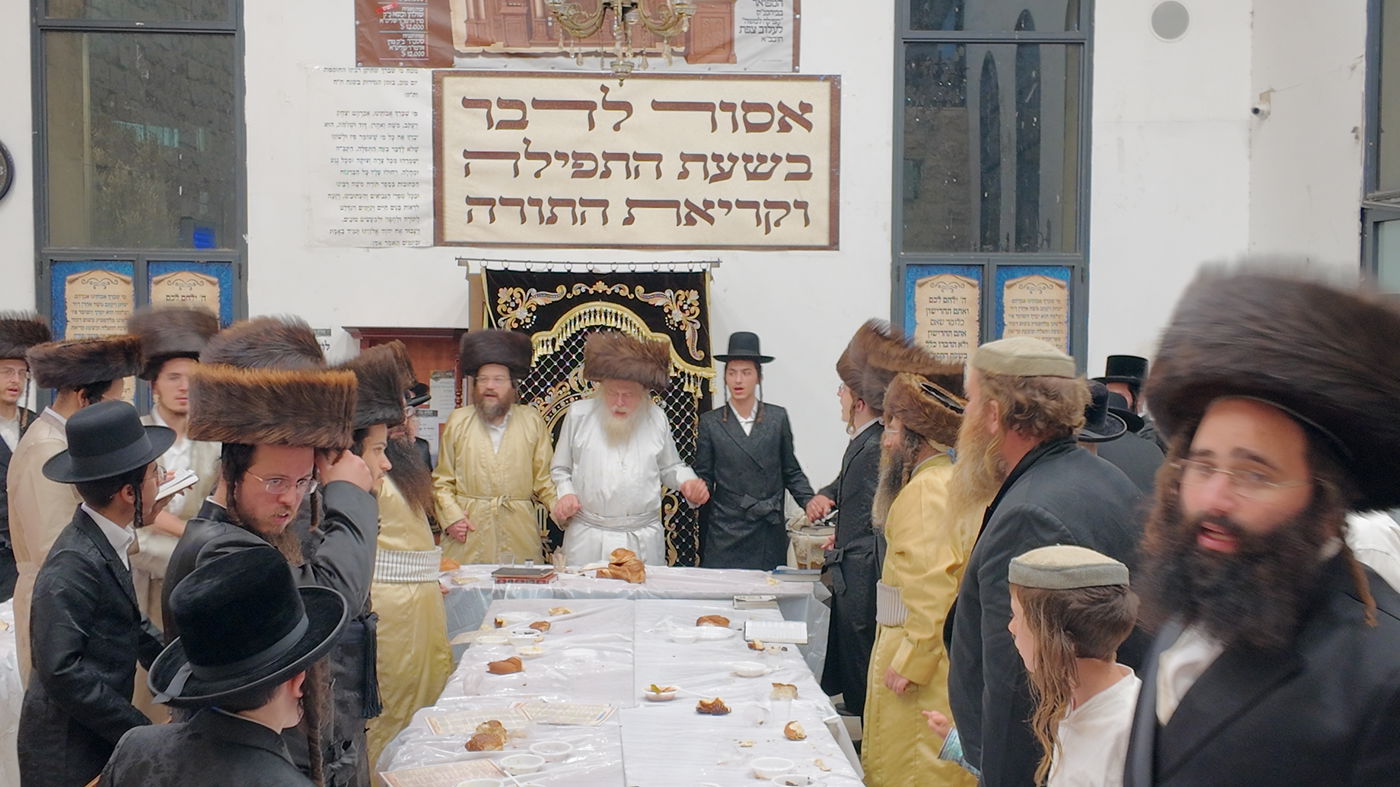 האדמו"ר ממבקשי אמונה בצפת