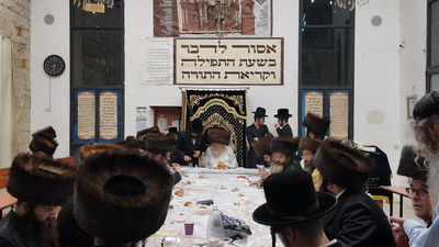 האדמו"ר ממבקשי אמונה בצפת