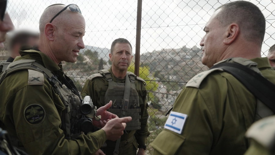 תיעוד מהרמטכ"ל בתצפית