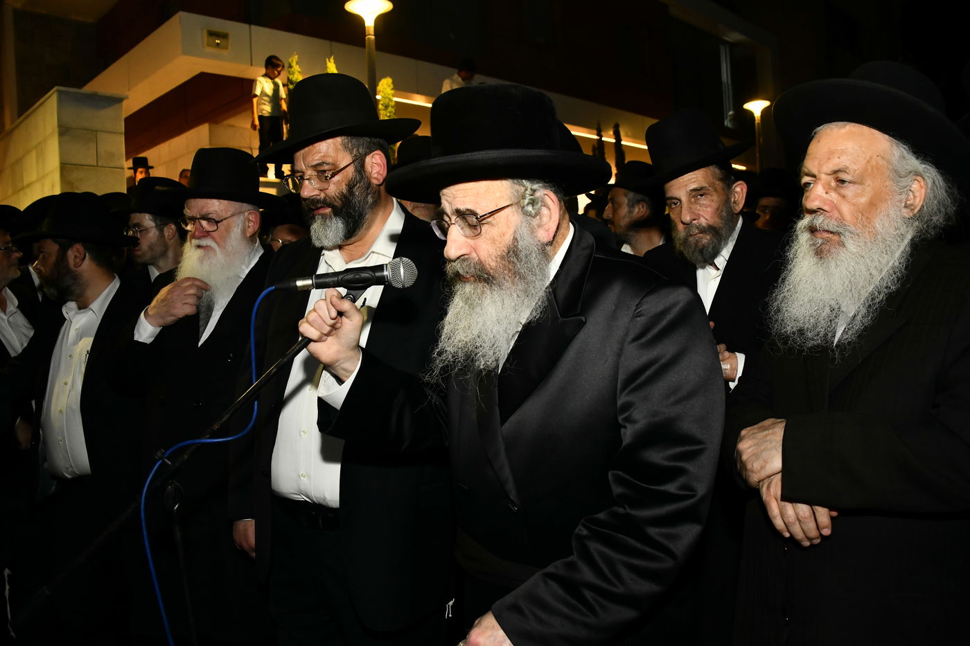 הלווית הקדוש הרב אלטר ישראל הכהן מצנר הי"ד