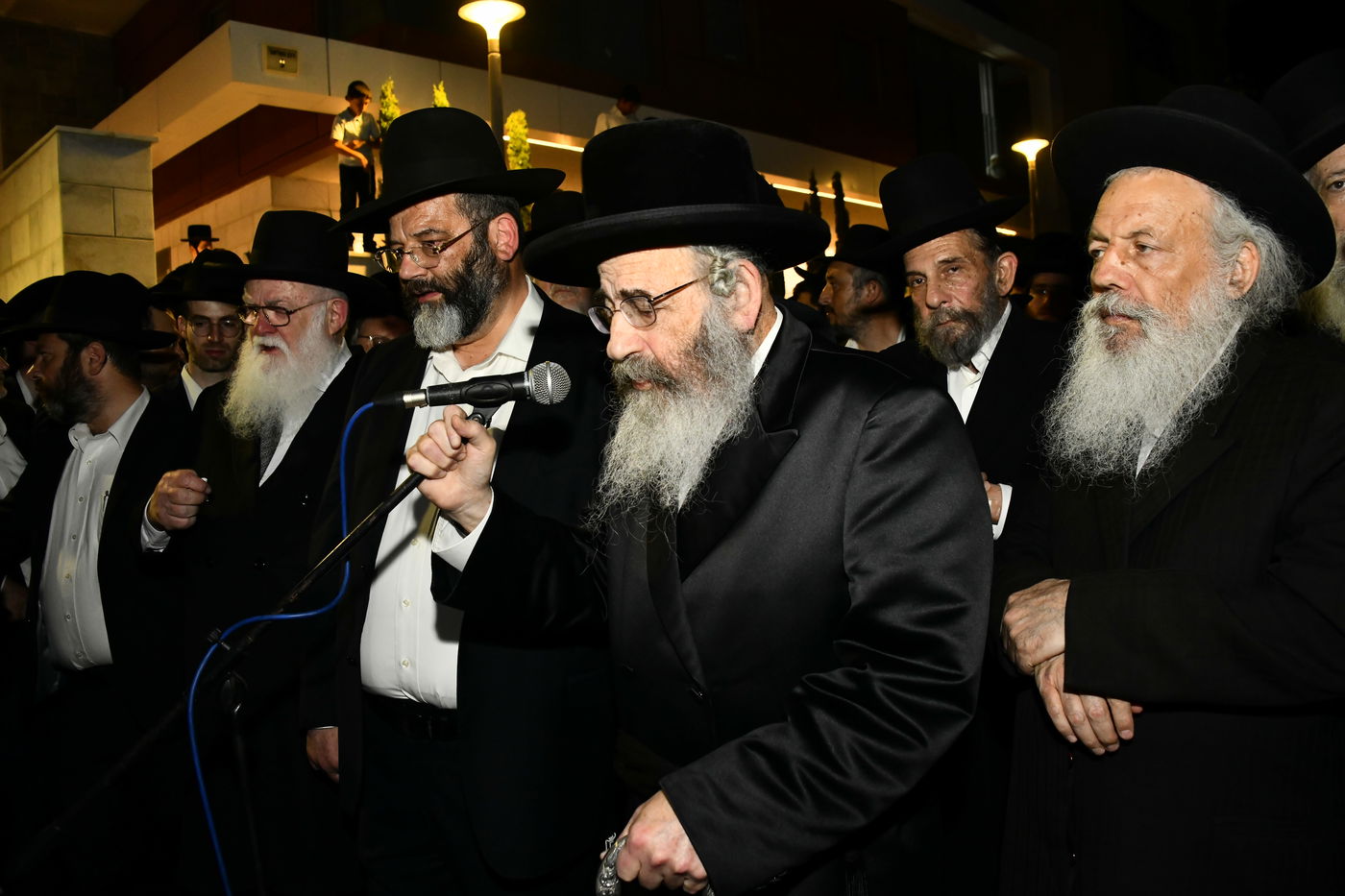 הלווית הקדוש הרב אלטר ישראל הכהן מצנר הי"ד