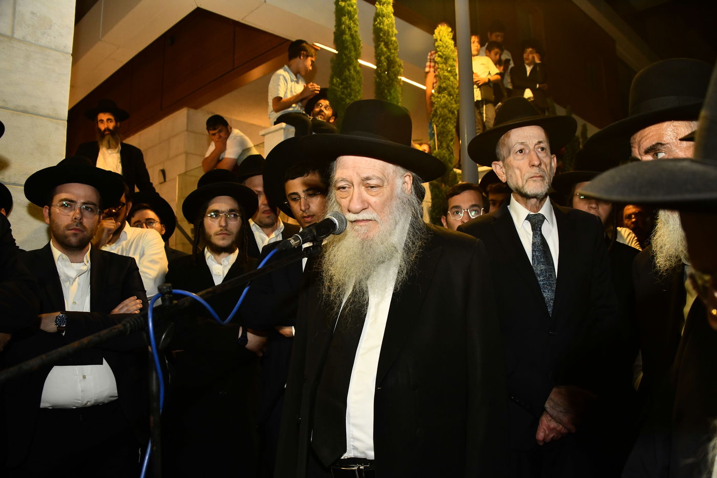 הלווית הקדוש הרב אלטר ישראל הכהן מצנר הי"ד