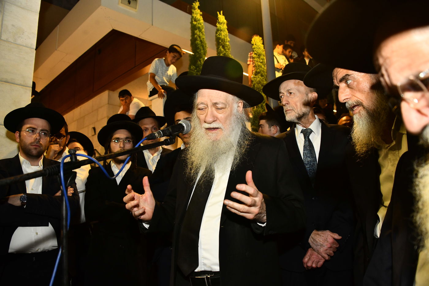 הלווית הקדוש הרב אלטר ישראל הכהן מצנר הי"ד