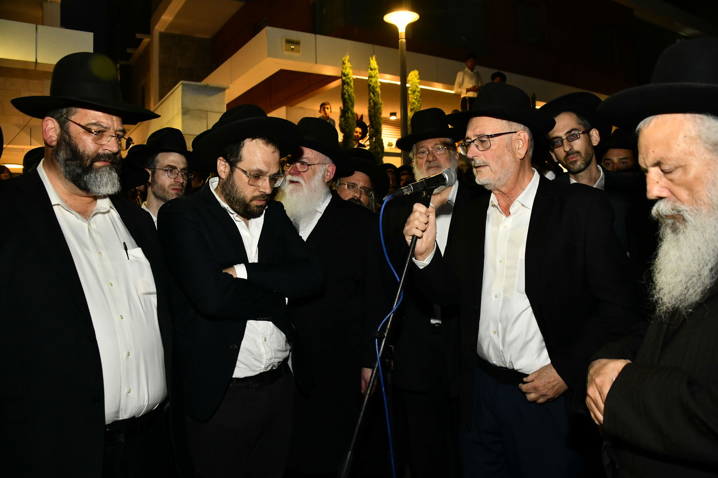 הלווית הקדוש הרב אלטר ישראל הכהן מצנר הי"ד