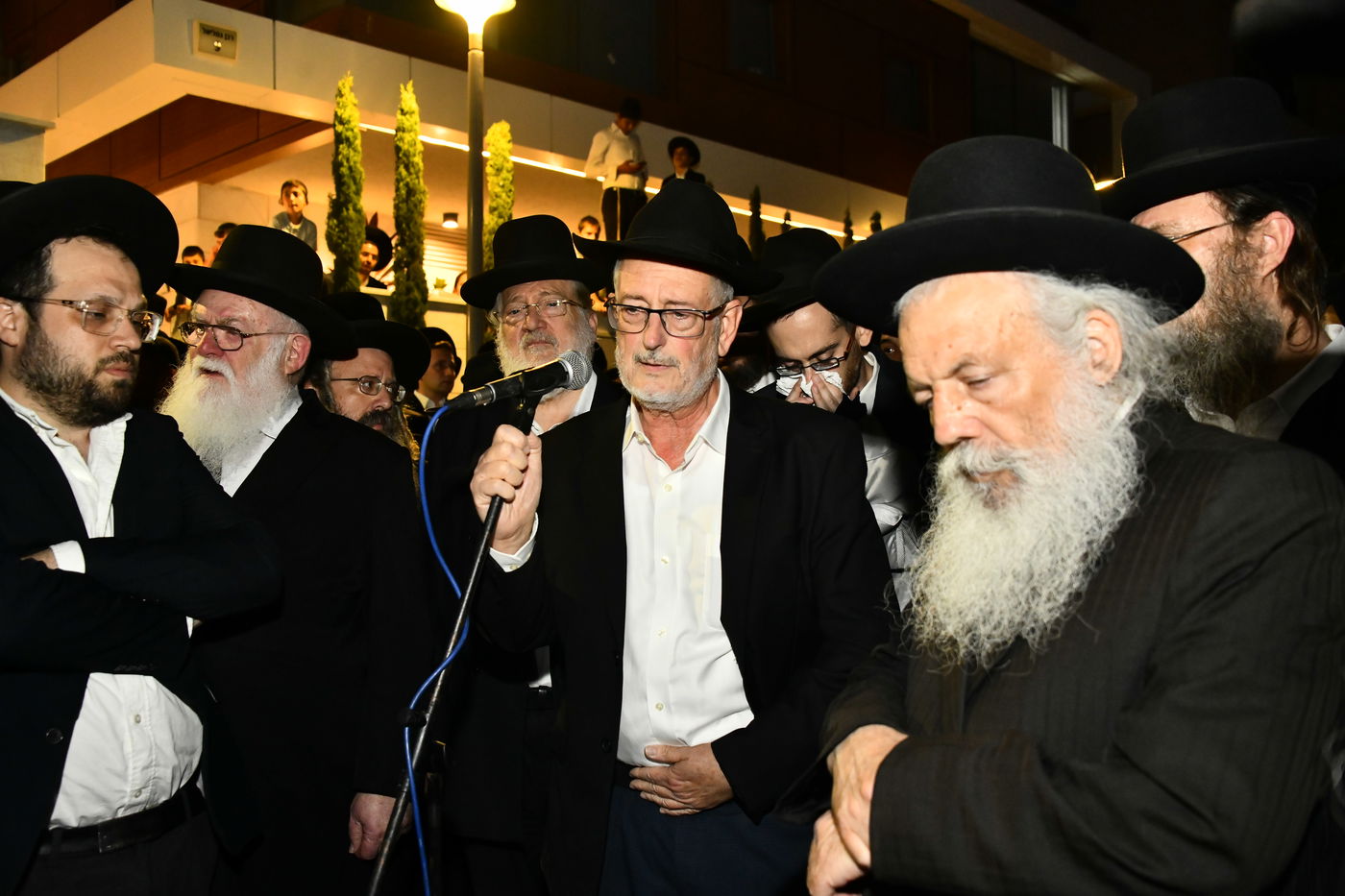 הלווית הקדוש הרב אלטר ישראל הכהן מצנר הי"ד