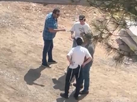 האברך בתשאול עם שוטרי הימ"מ על האירוע