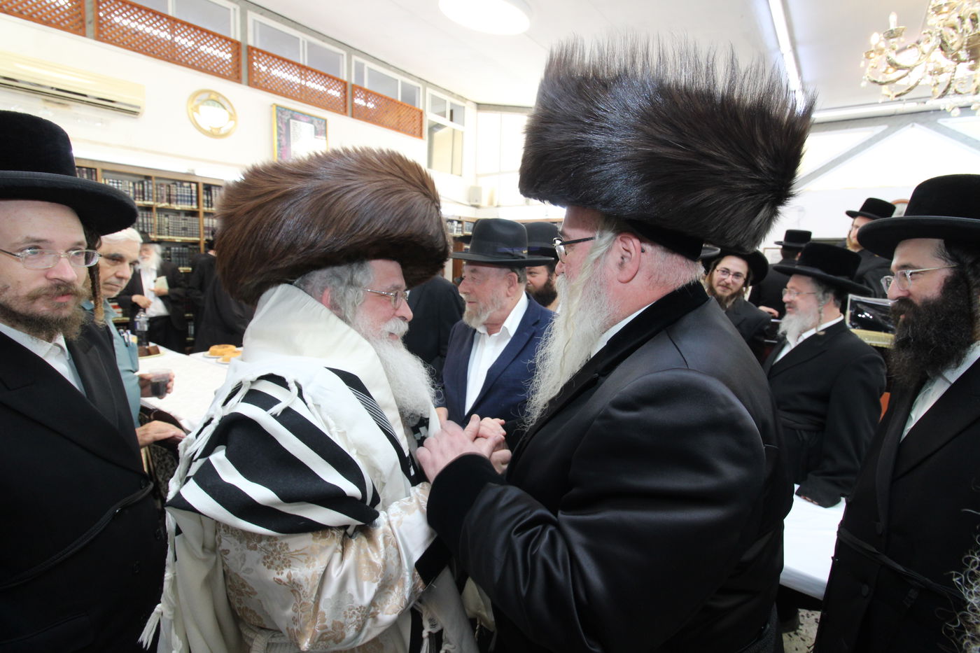 שמחת הברית בחצה"ק נדבורנה י-ם, ביאלה רמת אהרן